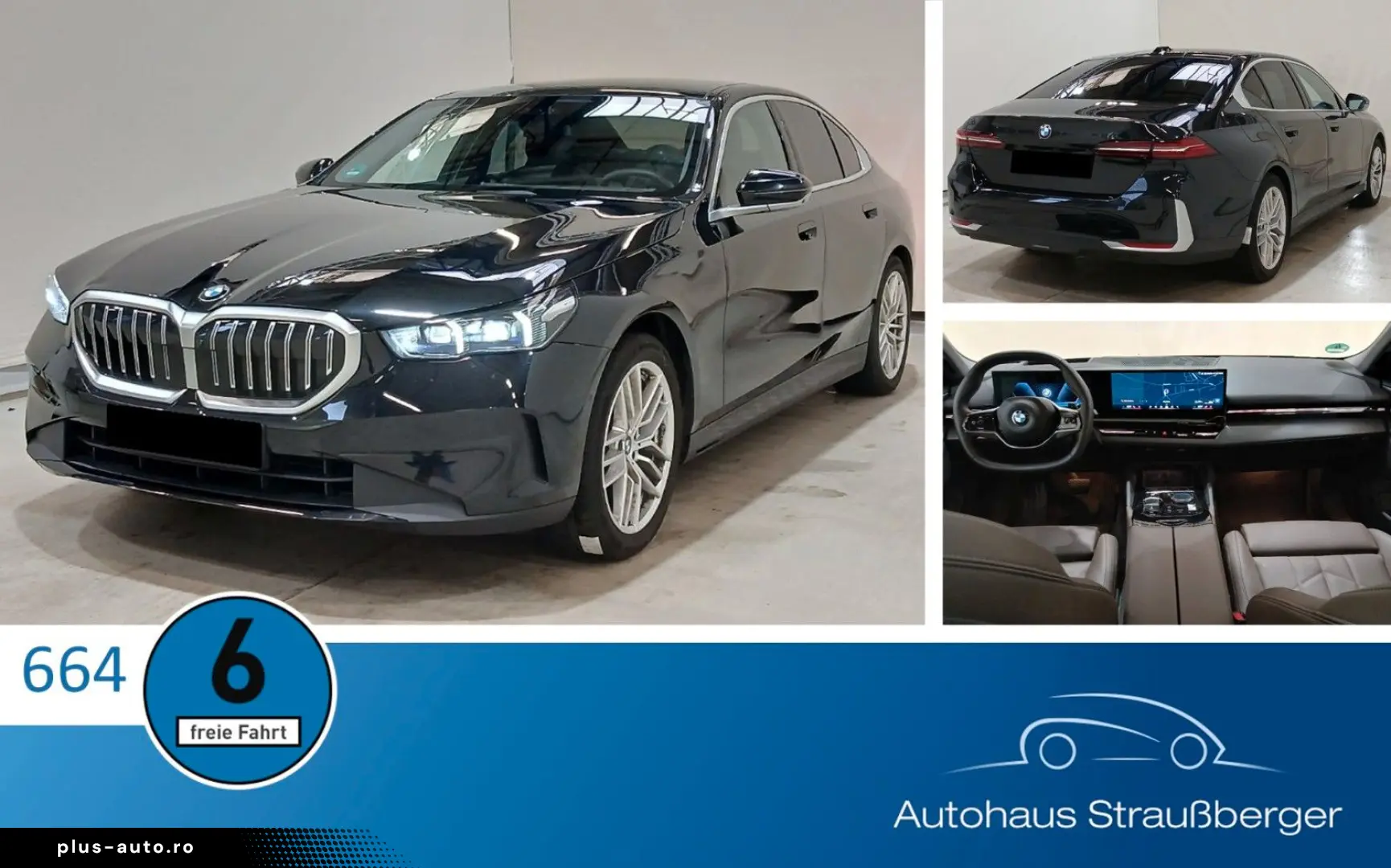 BMW 520xd Lim. ACC AHK PANO HuD 360 view B&W Memory