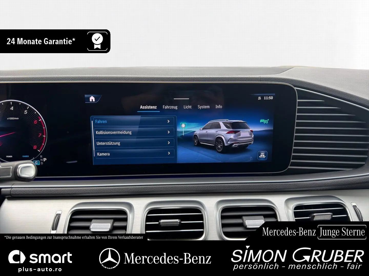 MERCEDES-BENZ GLE 450 4M AMG Night MBeam Burmester A&hellip;