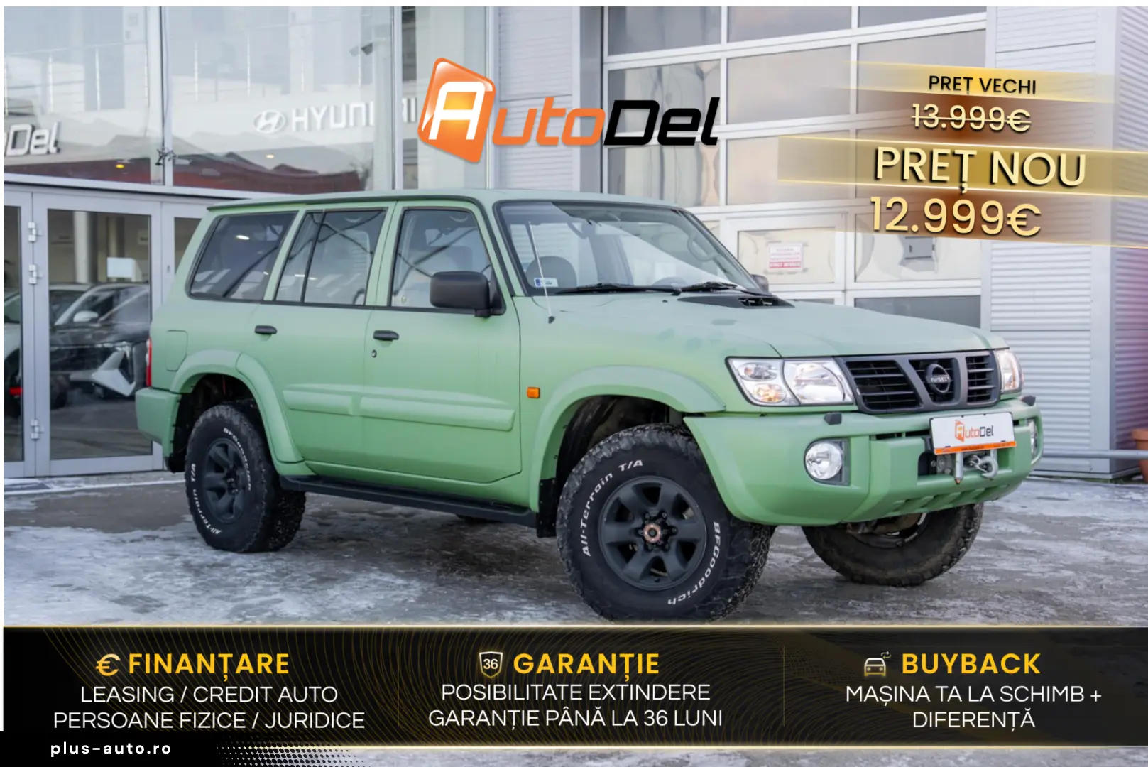 Nissan Patrol V 5-door (Y61) 3.0 Di 16V