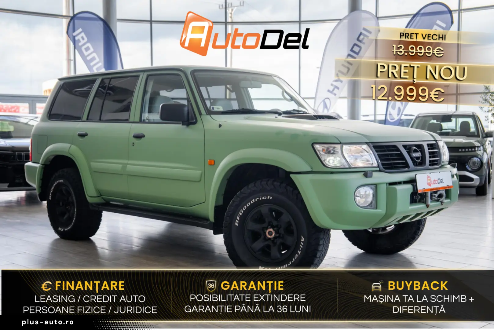 Nissan Patrol V 5-door (Y61) 3.0 Di 16V