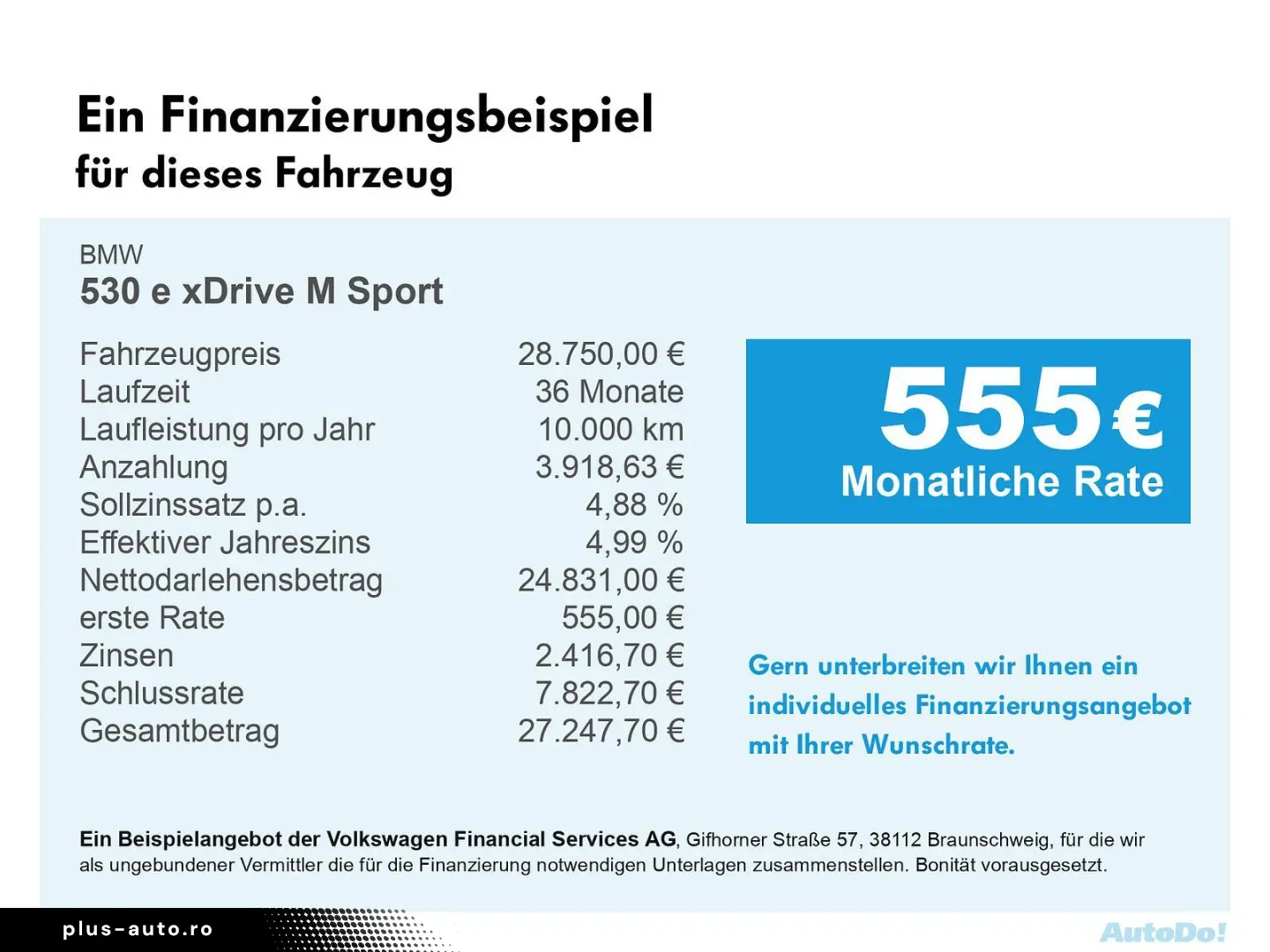 BMW 530 e xDrive M Sport