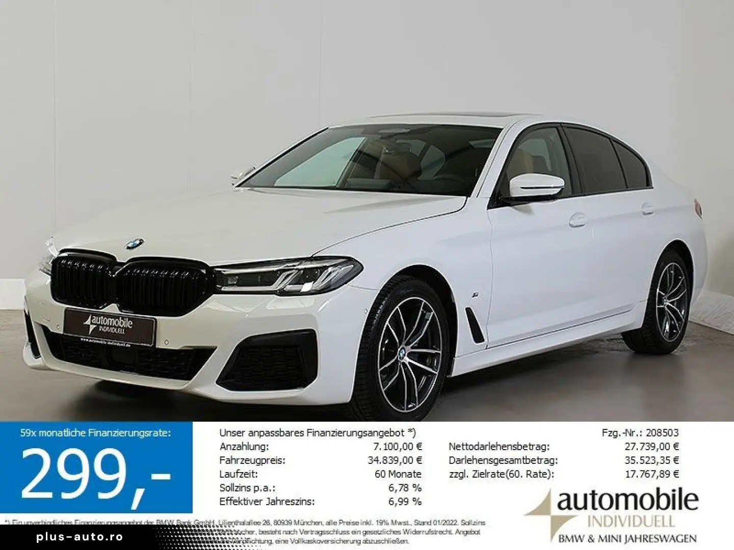BMW 530i xDr. M Sportpaket Laser ACC HuD LiveCockpit
