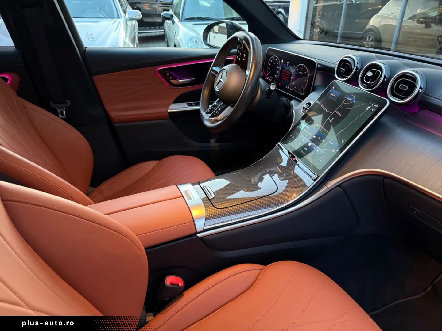 MERCEDES-BENZ GLC 300 d 4Matic AMG Line Pano 1HD Nappa-Braun