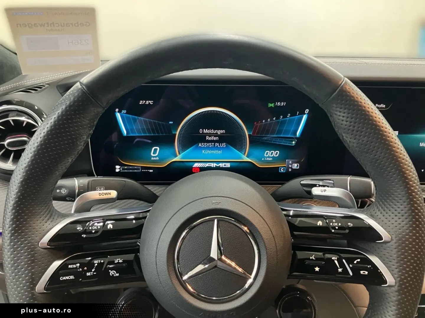 MERCEDES-BENZ GT 63 S E PERFORMANCE LEDER AIRMATIC HEADUP