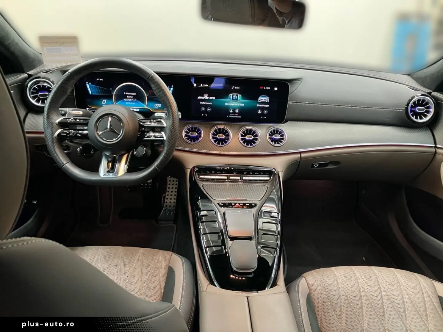 MERCEDES-BENZ GT 63 S E PERFORMANCE LEDER AIRMATIC HEADUP