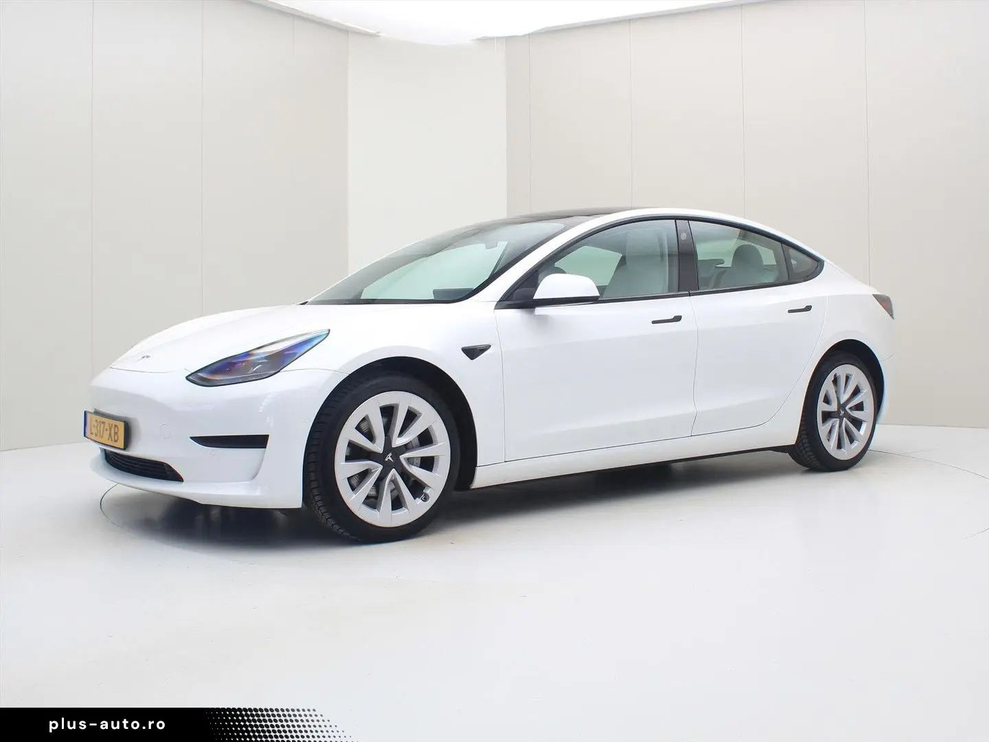 TESLA Model 3 Standard RWD Plus FACELIFT [ Weiß LEDER