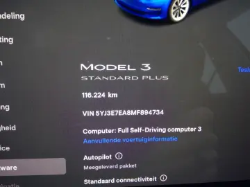 TESLA Model 3 Standard RWD Plus FACELIFT [ LFP ACCU WA