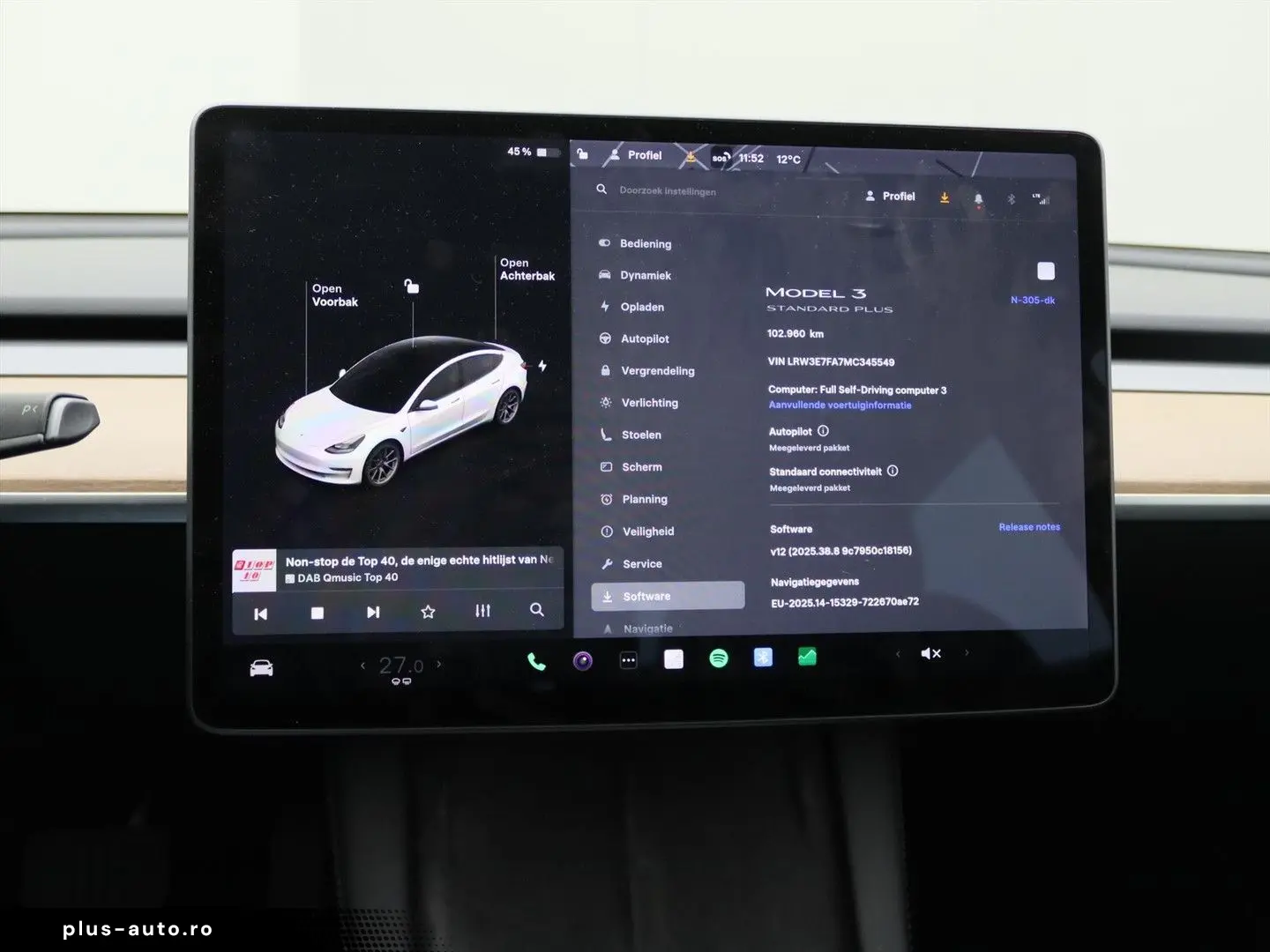 TESLA Model 3 Standard RWD Plus FACELIFT [ LFP ACCU WA