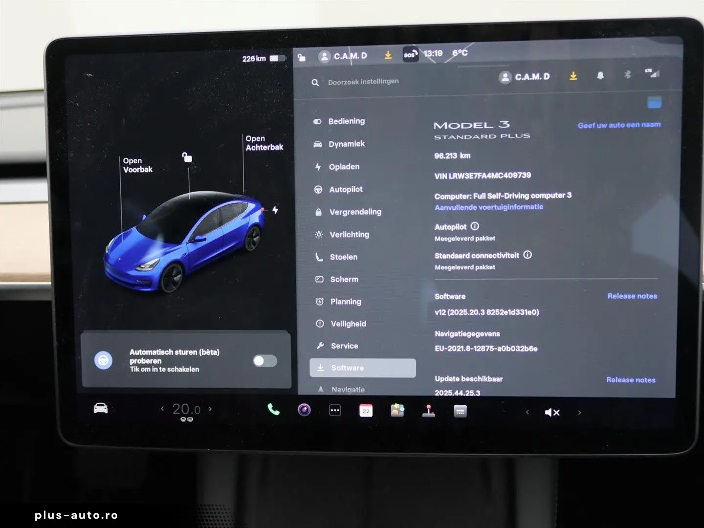 TESLA Model 3 Standard RWD Plus FACELIFT [ LFP ACCU WA