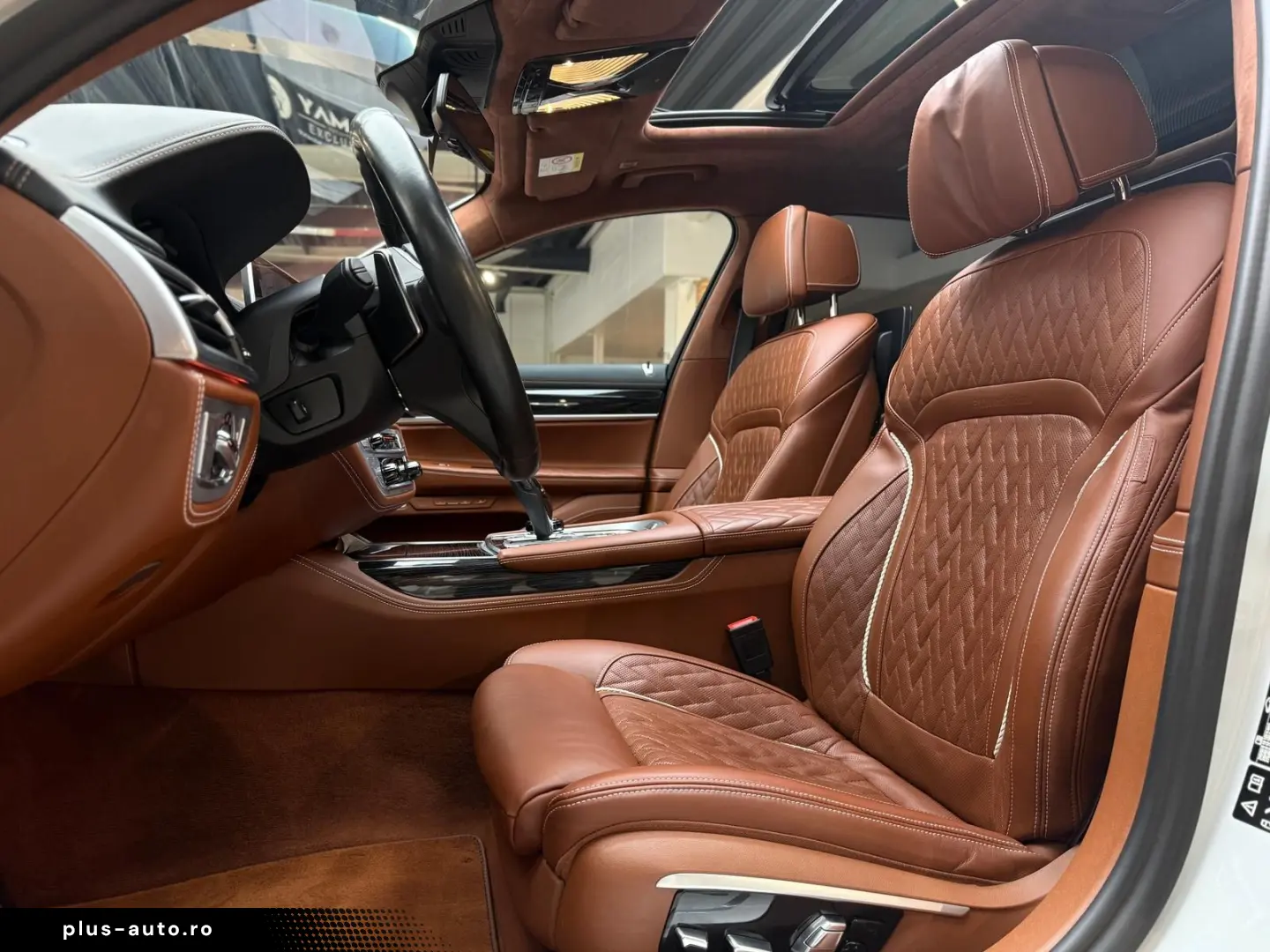 BMW 740dL Lang M Sport Lounge Tisch 3xTV B&W 100%Vol