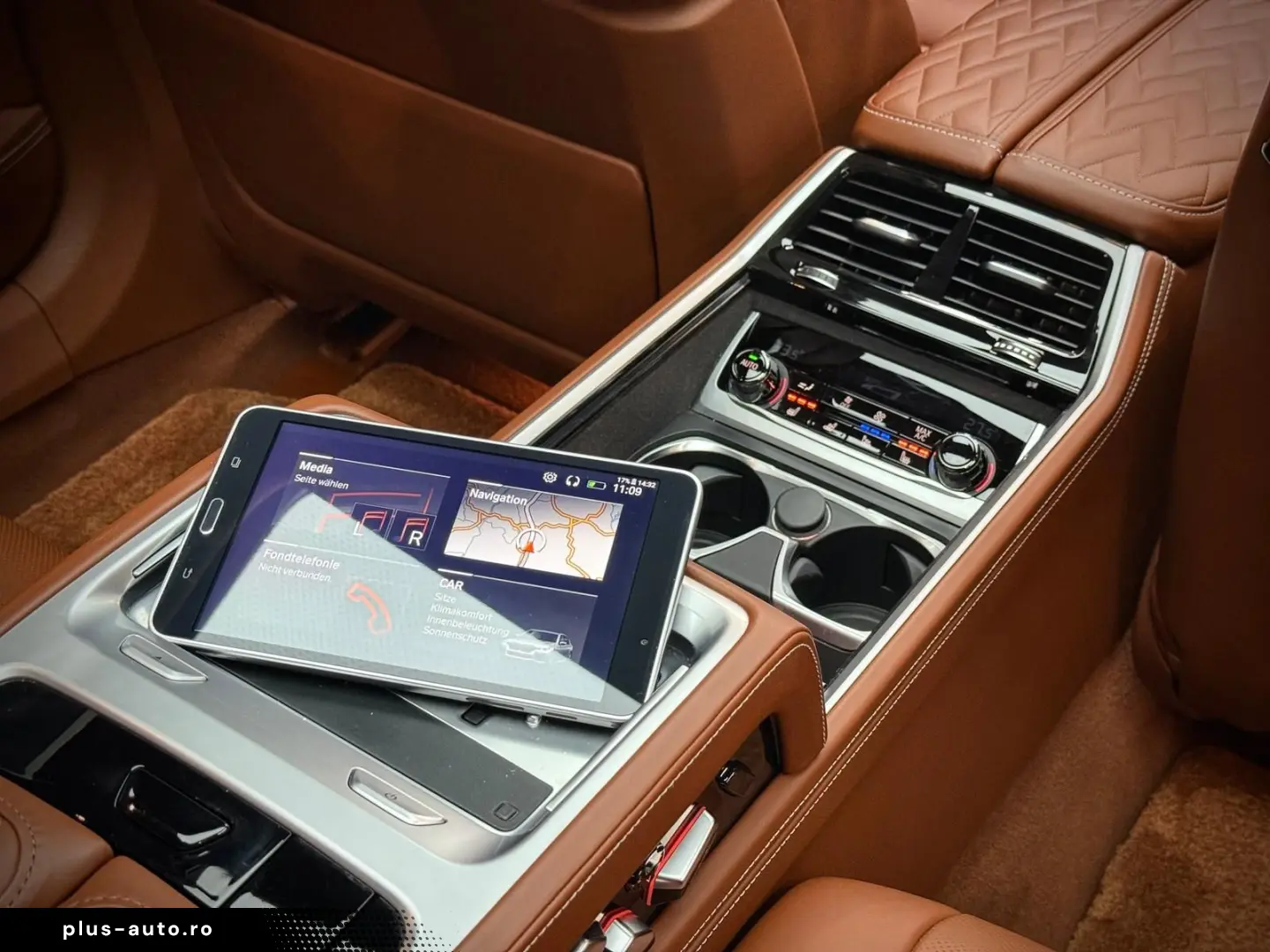 BMW 740dL Lang M Sport Lounge Tisch 3xTV B&W 100%Vol