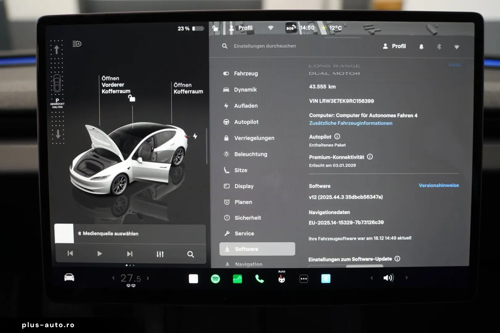 TESLA Model 3 Long Range AWD  Highland HW4