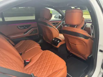 MERCEDES-BENZ S450d 4M Lang AMG -BelüSitz-360K-Hinterachsl.