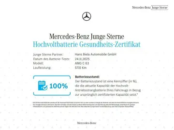 MERCEDES-BENZ AMG C 63S E PERFORMANCE Si Night Carb &hellip;