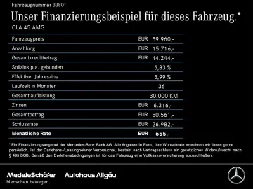 MERCEDES-BENZ CLA 45 AMG S 4M  Night 19  Perf.-Sitze&hellip;