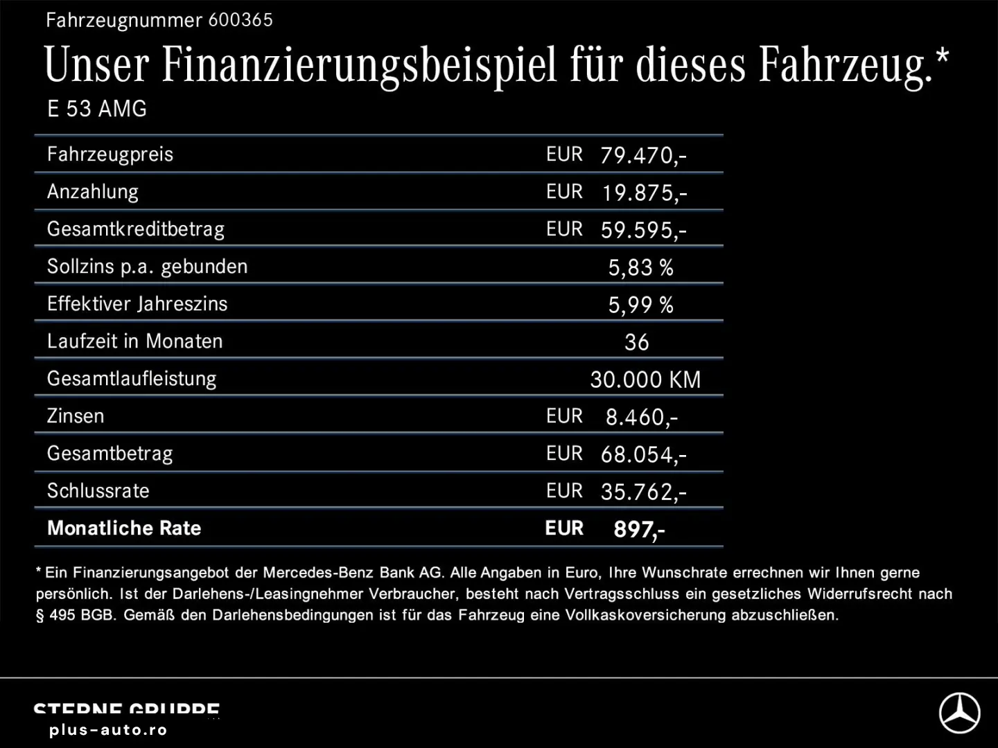 MERCEDES-BENZ AMG E 53 Hyb 4M  Distr Memory Ambi  To&hellip;