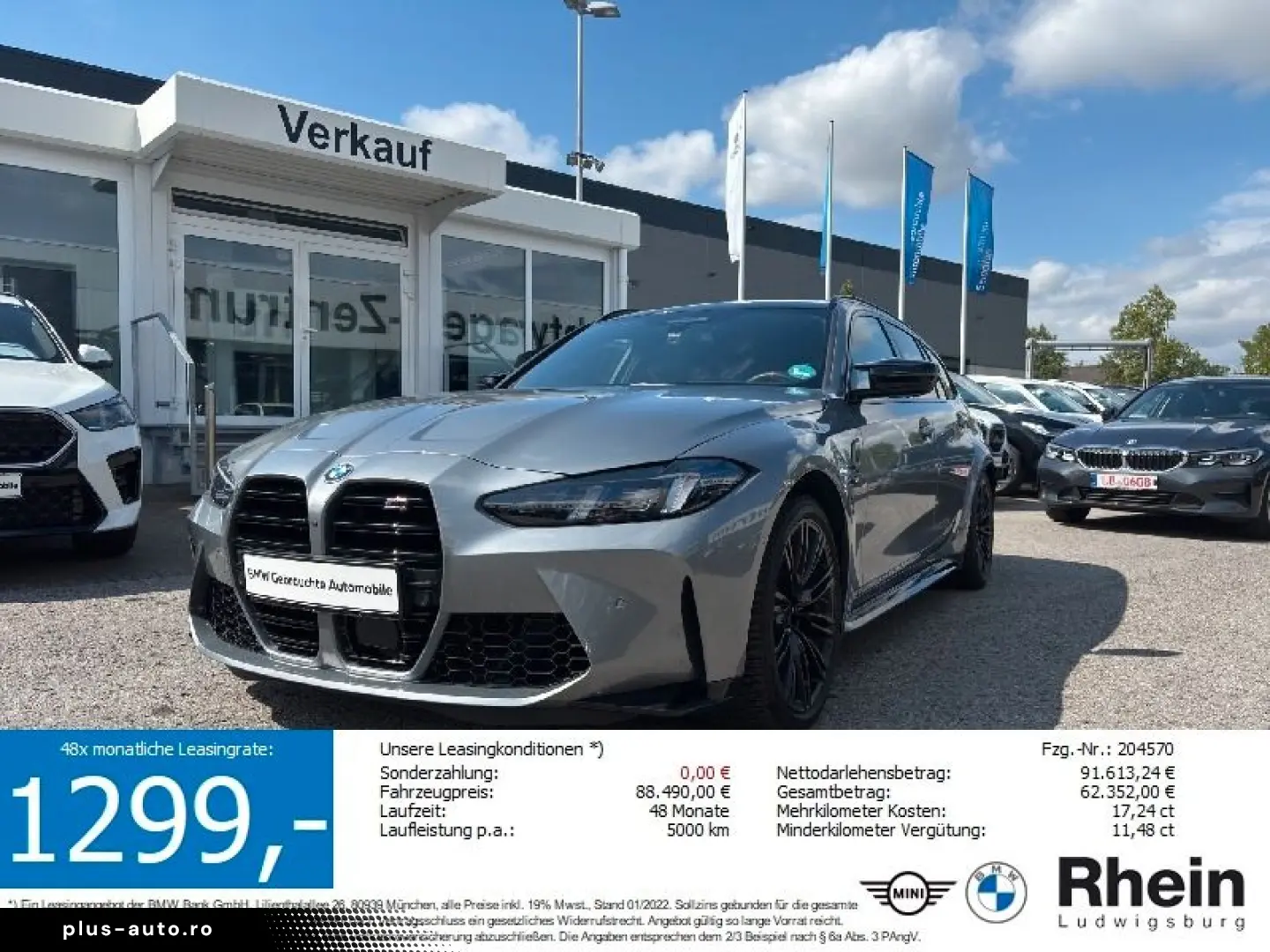 BMW M3 Competition M xDr Tour LED Navi ParkAs  Harka