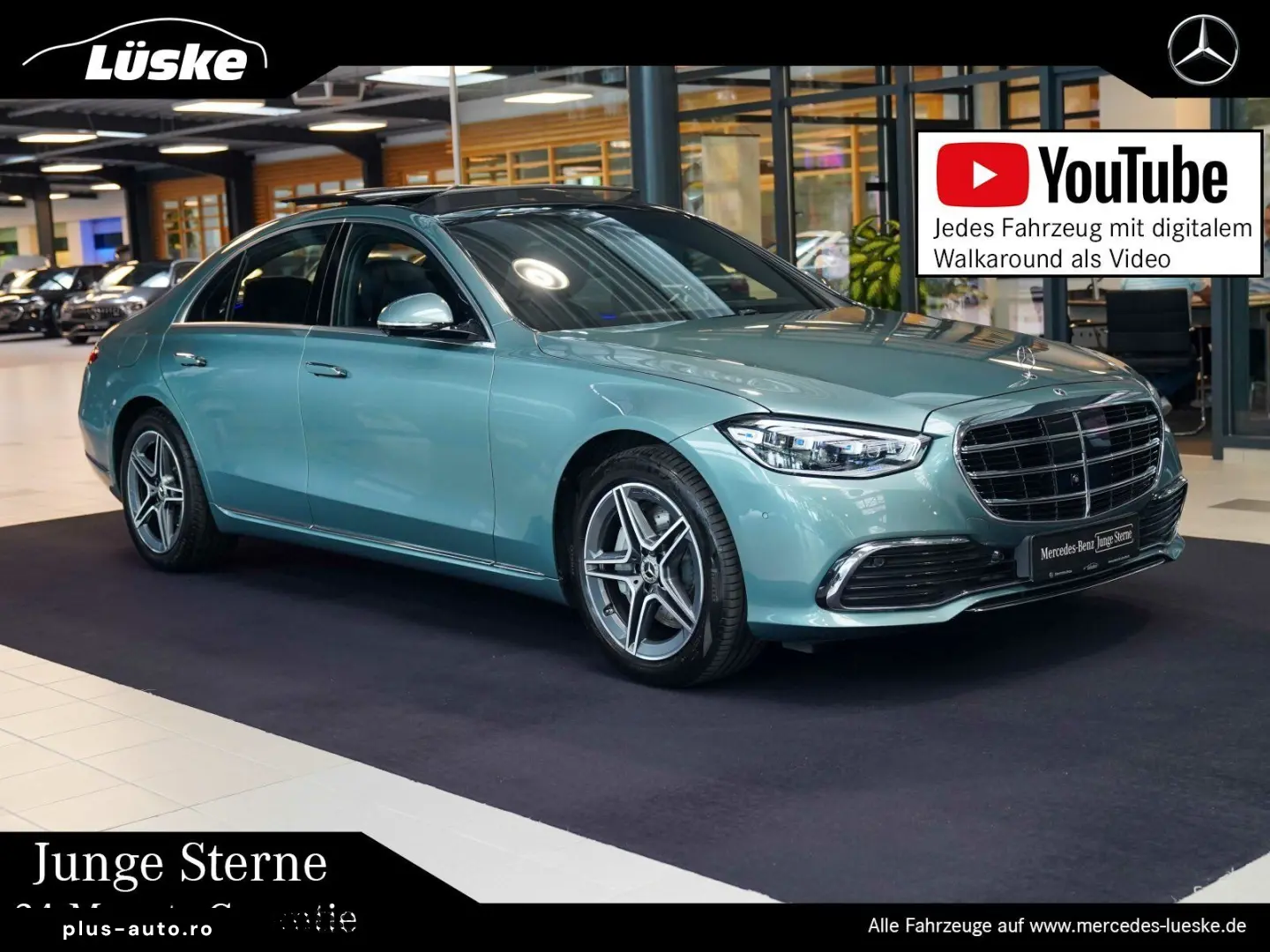 MERCEDES-BENZ S 350 d 4M AMG Räder verdesilber Pano &hellip;