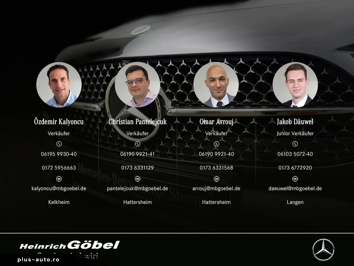 MERCEDES-BENZ GLC 220 d AMG AHK LED 360  MEMORY TOTWINKEL