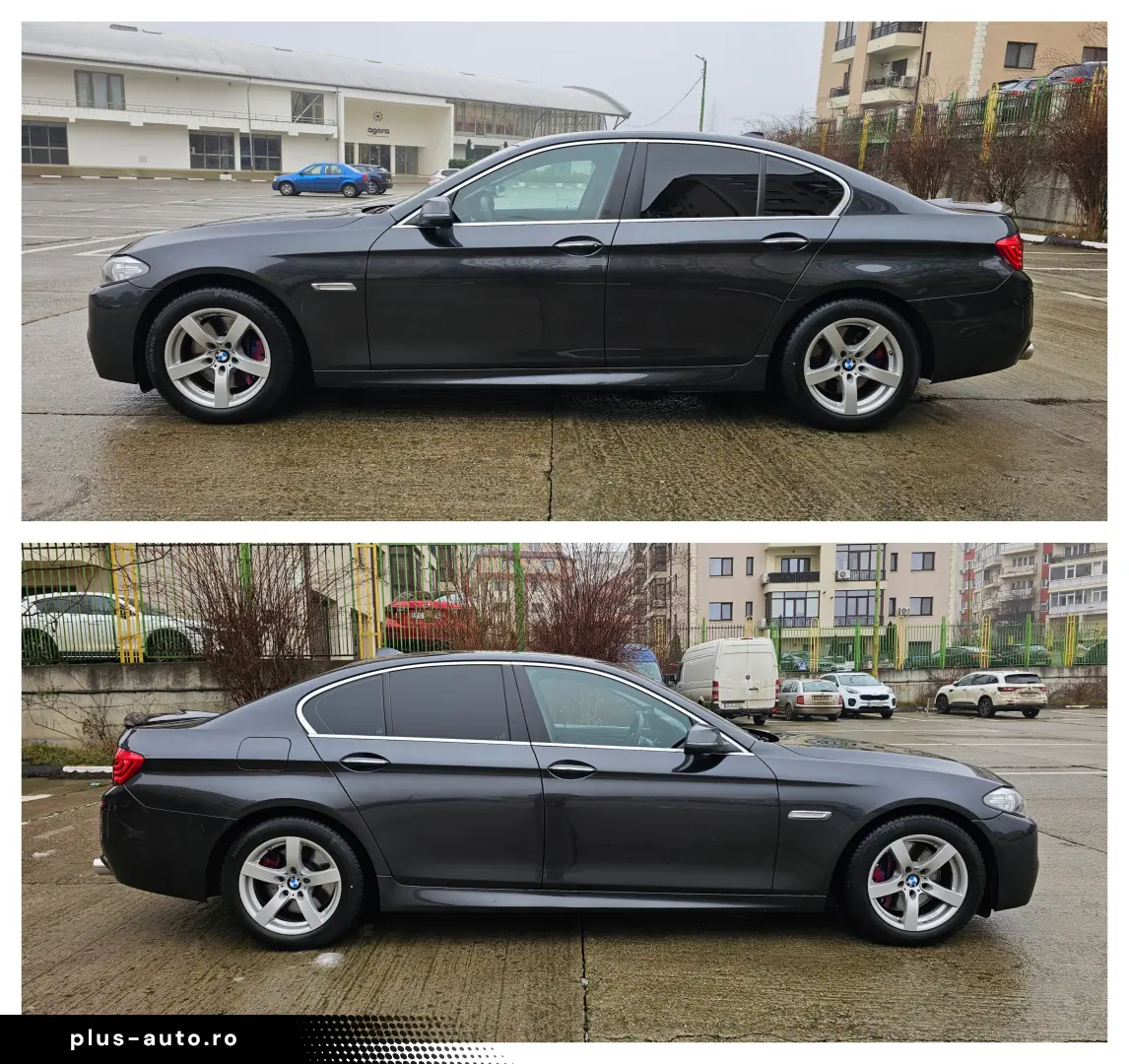 BMW F10 2015 3.0d 258 CP euro 6 automata   RATE fara avans