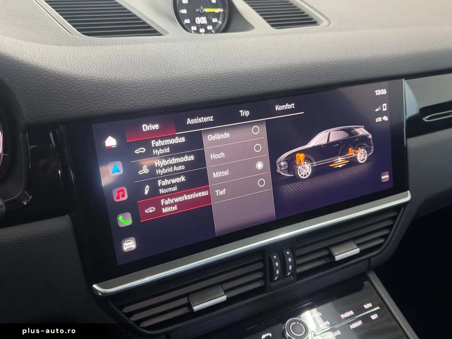 PORSCHE Cayenne Hybrid Kreide Massage Burmester Sitzluft