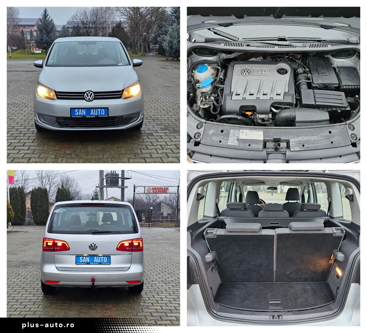 VW Touran 7 locuri 2011 1.6 TDI 105 CP euro 5