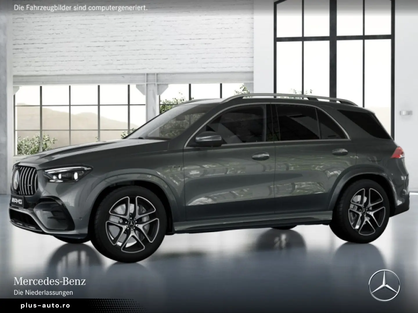 MERCEDES-BENZ GLE 53 AMG HYBRID 4M  Pano Burmester AHK Night