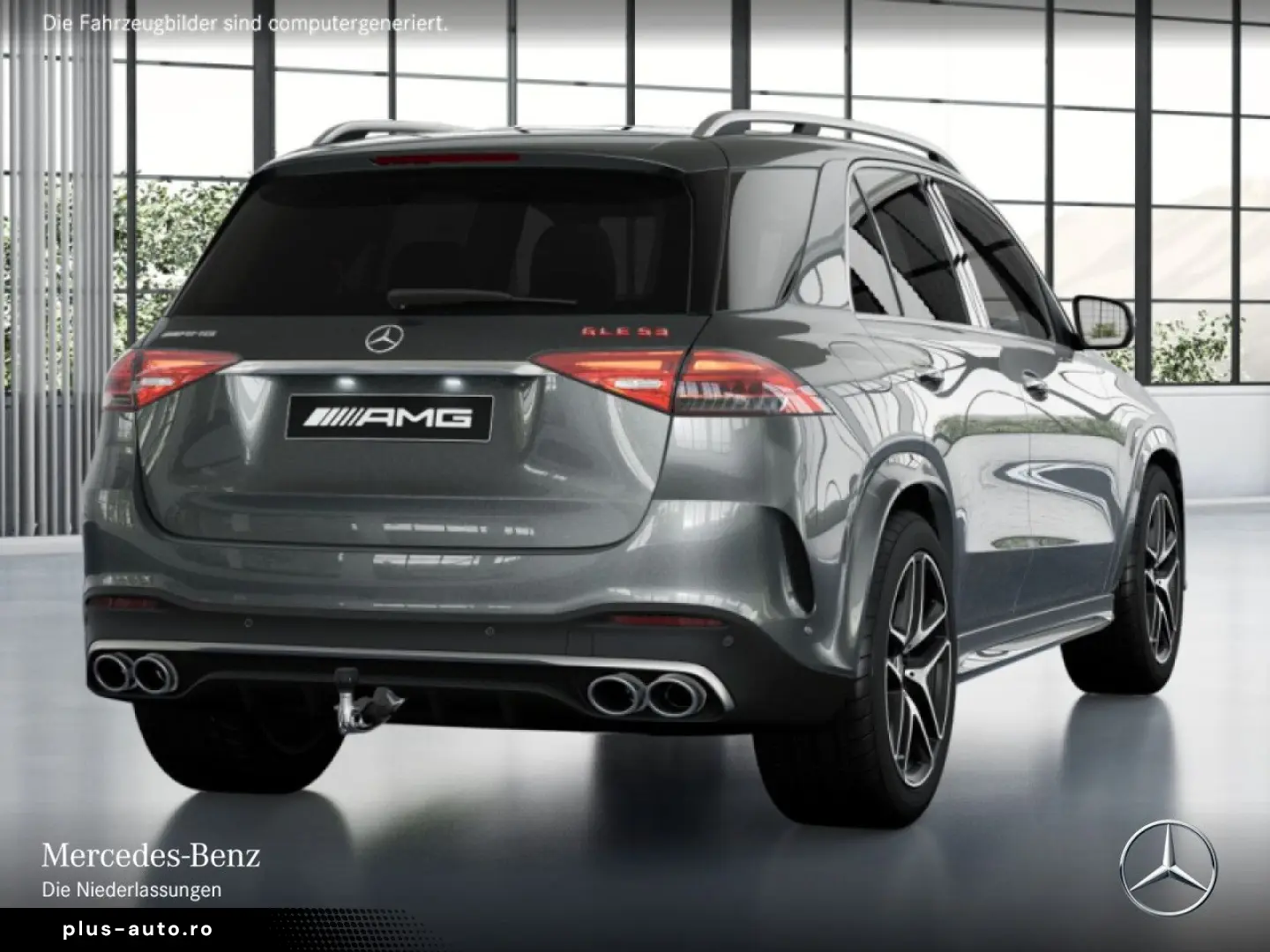 MERCEDES-BENZ GLE 53 AMG HYBRID 4M  Pano Burmester AHK Night