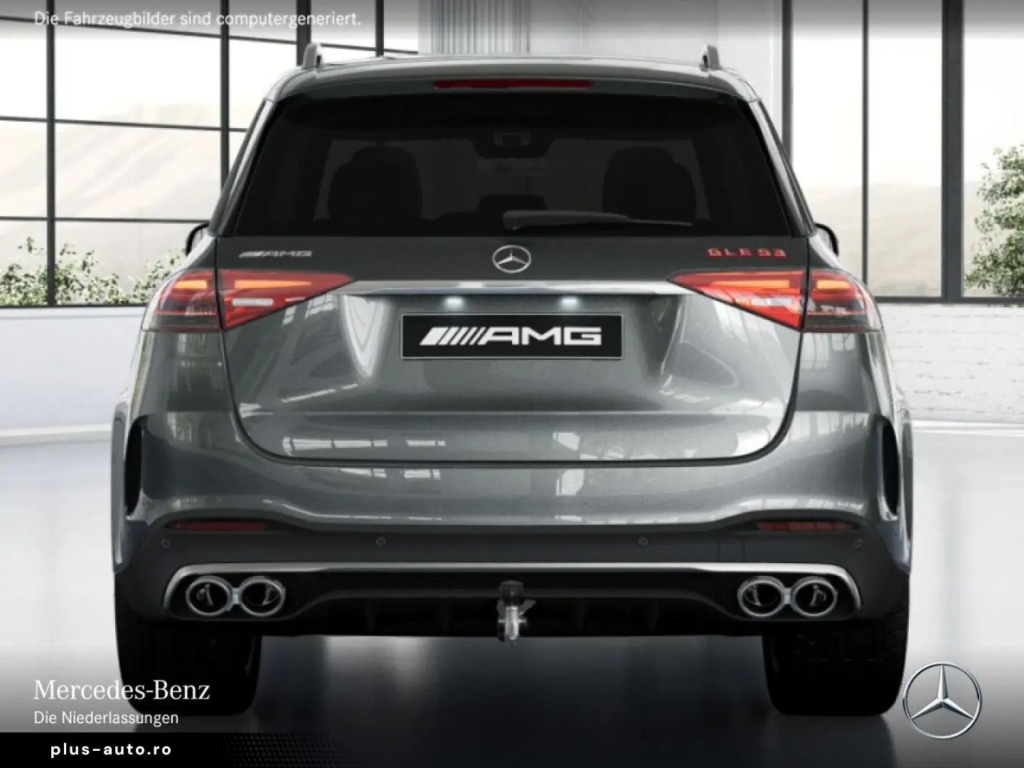 MERCEDES-BENZ GLE 53 AMG HYBRID 4M  Pano Burmester AHK Night
