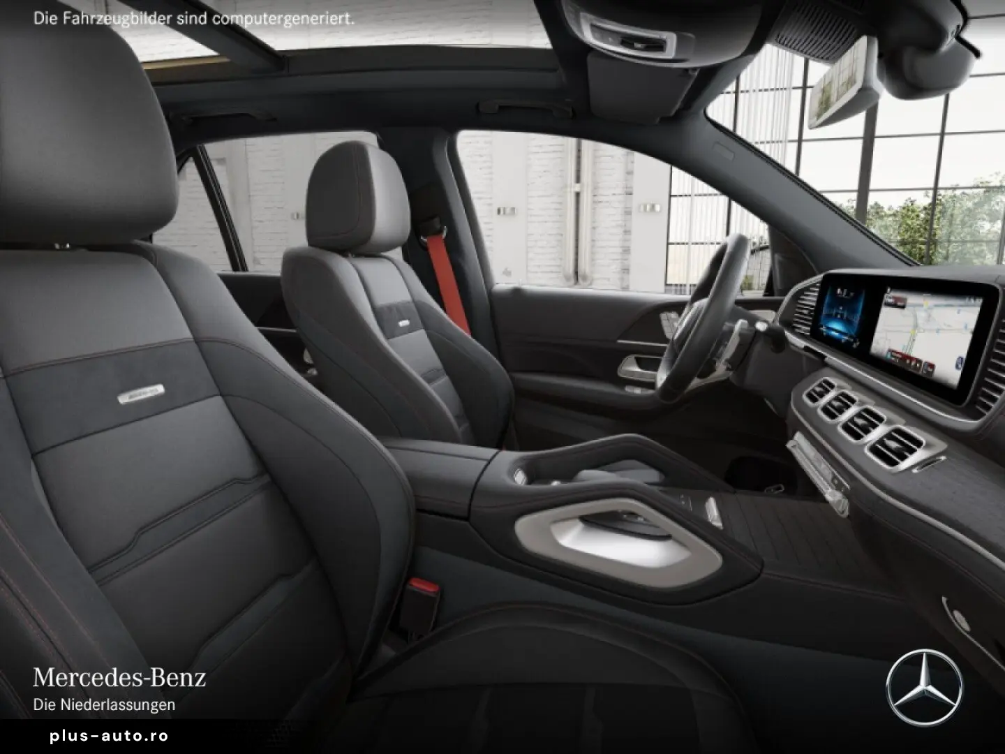 MERCEDES-BENZ GLE 53 AMG HYBRID 4M  Pano Burmester AHK Night