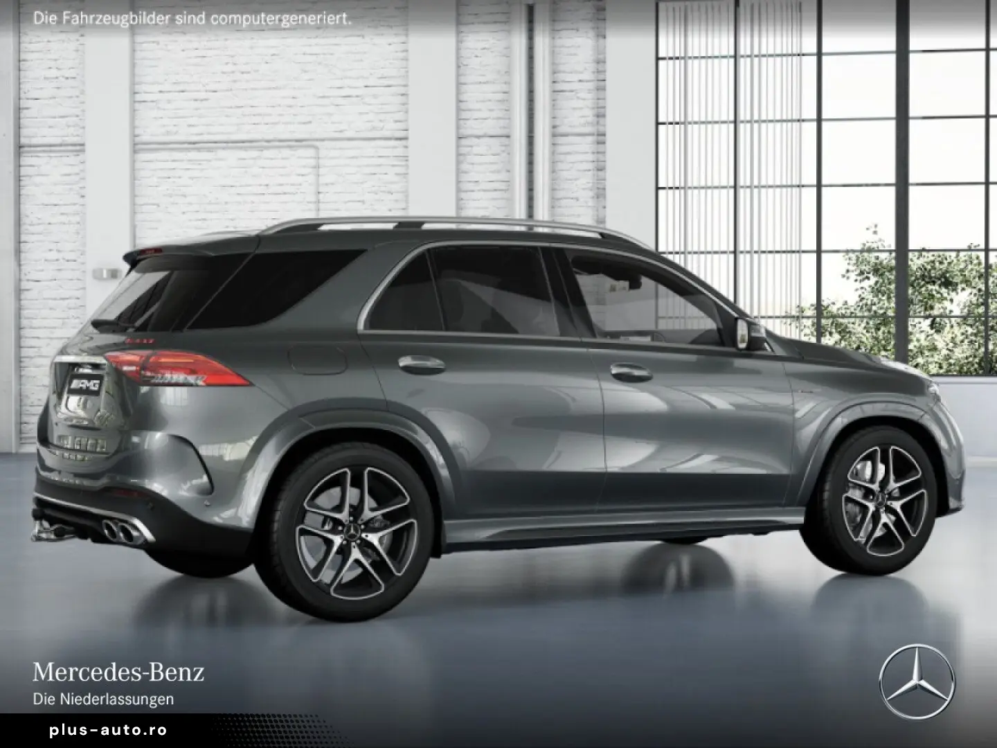 MERCEDES-BENZ GLE 53 AMG HYBRID 4M  Pano Burmester AHK Night