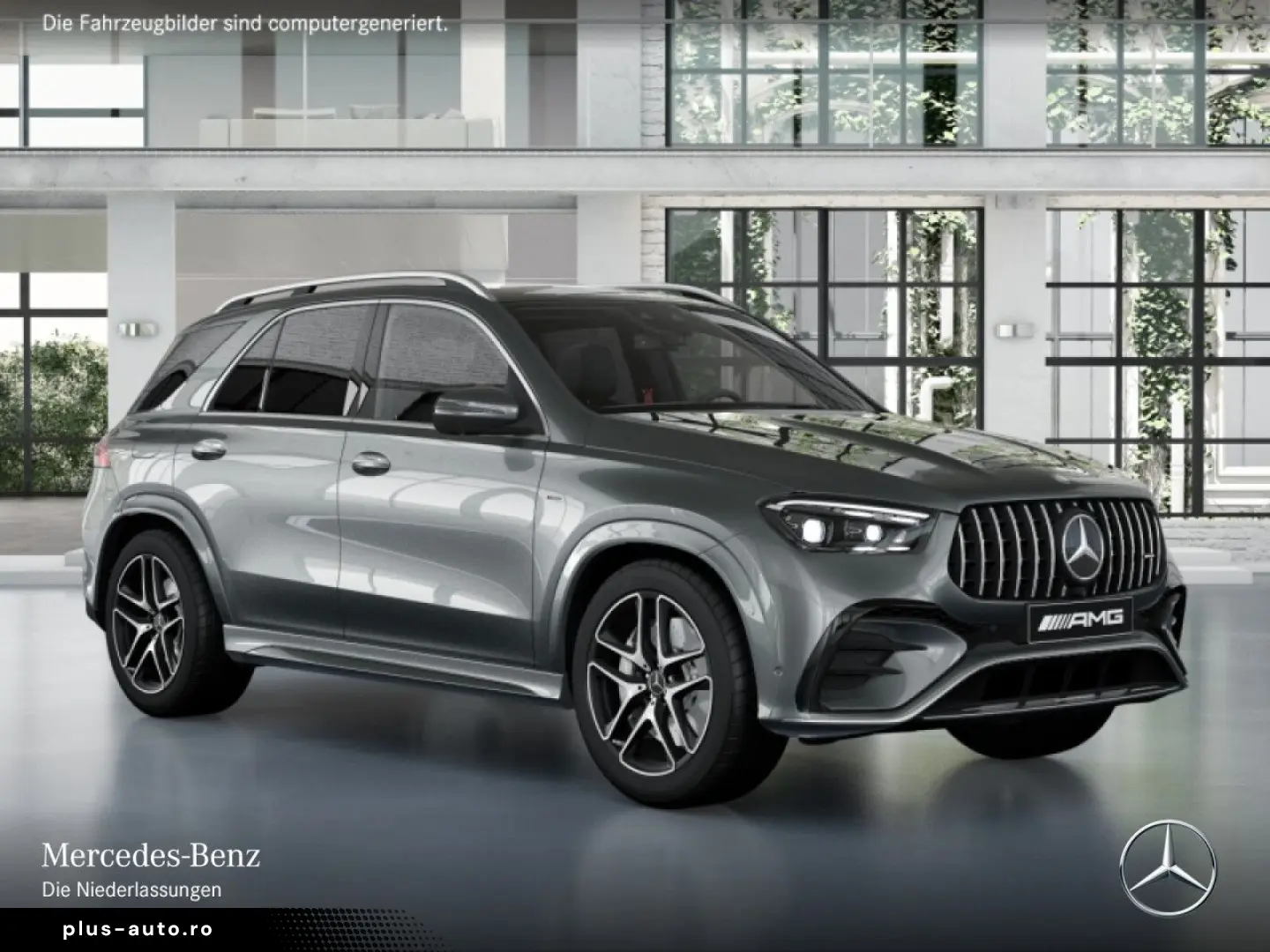 MERCEDES-BENZ GLE 53 AMG HYBRID 4M  Pano Burmester AHK Night