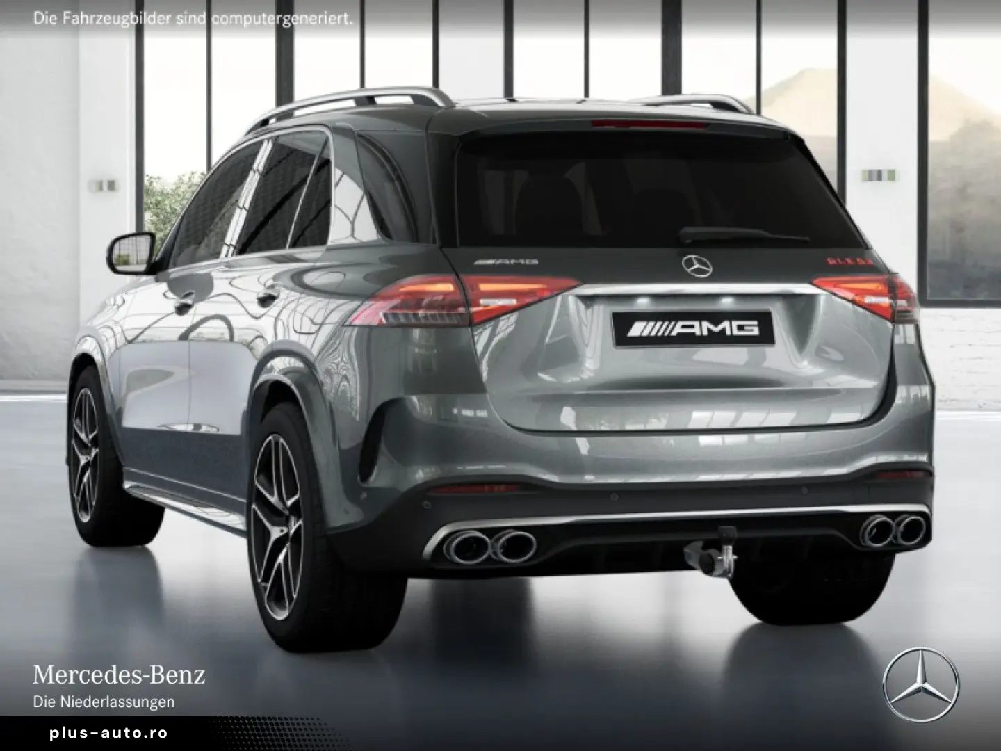 MERCEDES-BENZ GLE 53 AMG HYBRID 4M  Pano Burmester AHK Night
