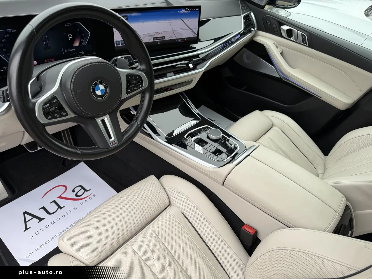 BMW X7 M60i 6-Sitzer NAV LASER PANO B&W 360  ACC 1HD
