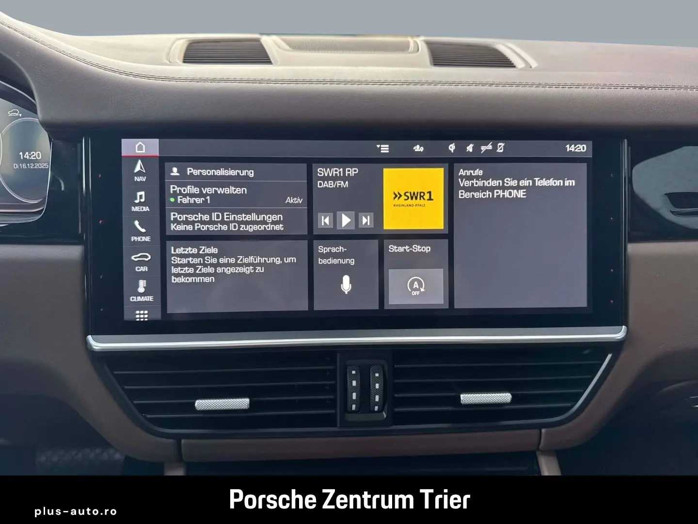 PORSCHE Cayenne Clubleder Luftfederung Rückfahrkamera