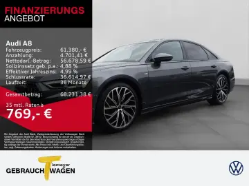 AUDI A8 50 TDI Q 2x S LINE MATRIX PANO NAVI  BuO LM21