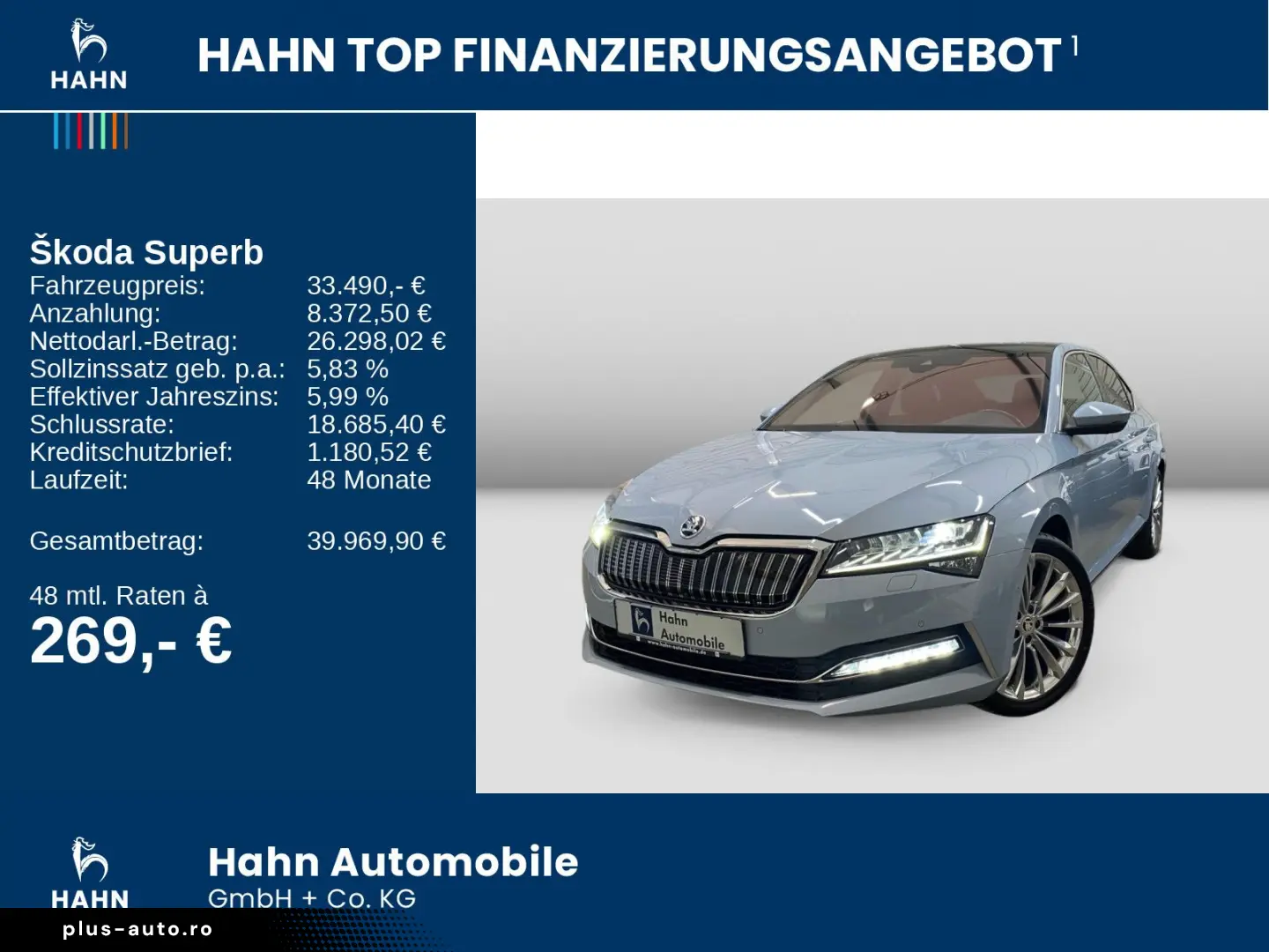 SKODA Superb 1.4TSI Hybrid DSG L&K iV DCC AHK Voll-LED