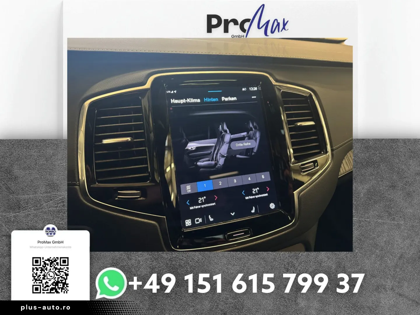 VOLVO XC90 B5 D Ultimate Dark AWD Pano HUD FourC