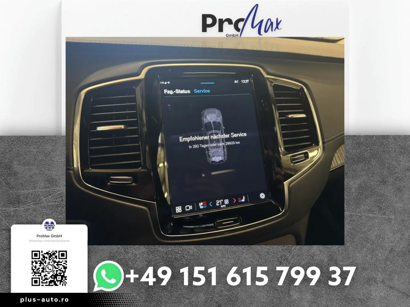 VOLVO XC90 B5 D Ultimate Dark AWD Pano HUD FourC