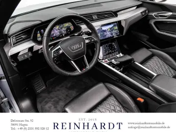 AUDI E-TRON S BLACK 22Z. MTRX ACC PANO 360  S-SITZE
