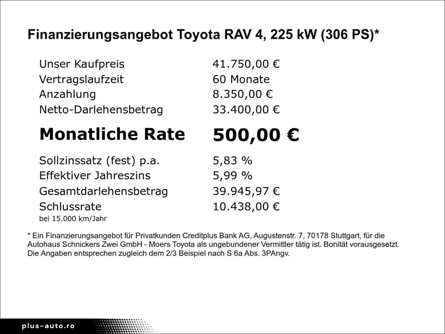 TOYOTA RAV 4 Plug-in Hybrid 4x4 Comfort