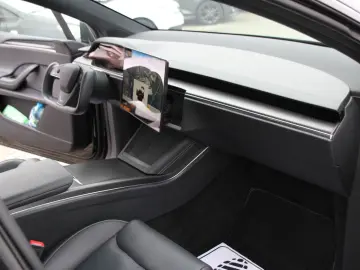 TESLA Model X Plaid Yoke-Lenkrad Garantie Mattfoliert