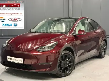 TESLA Model Y Long Range Dual AWD 20Zoll LEDER Hell WP
