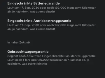 TESLA Model Y LR AWD Red Innen weiß EAP 20  Ga 09.2027