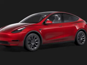 TESLA Model Y LR AWD Red Innen weiß EAP 20  Ga 09.2027