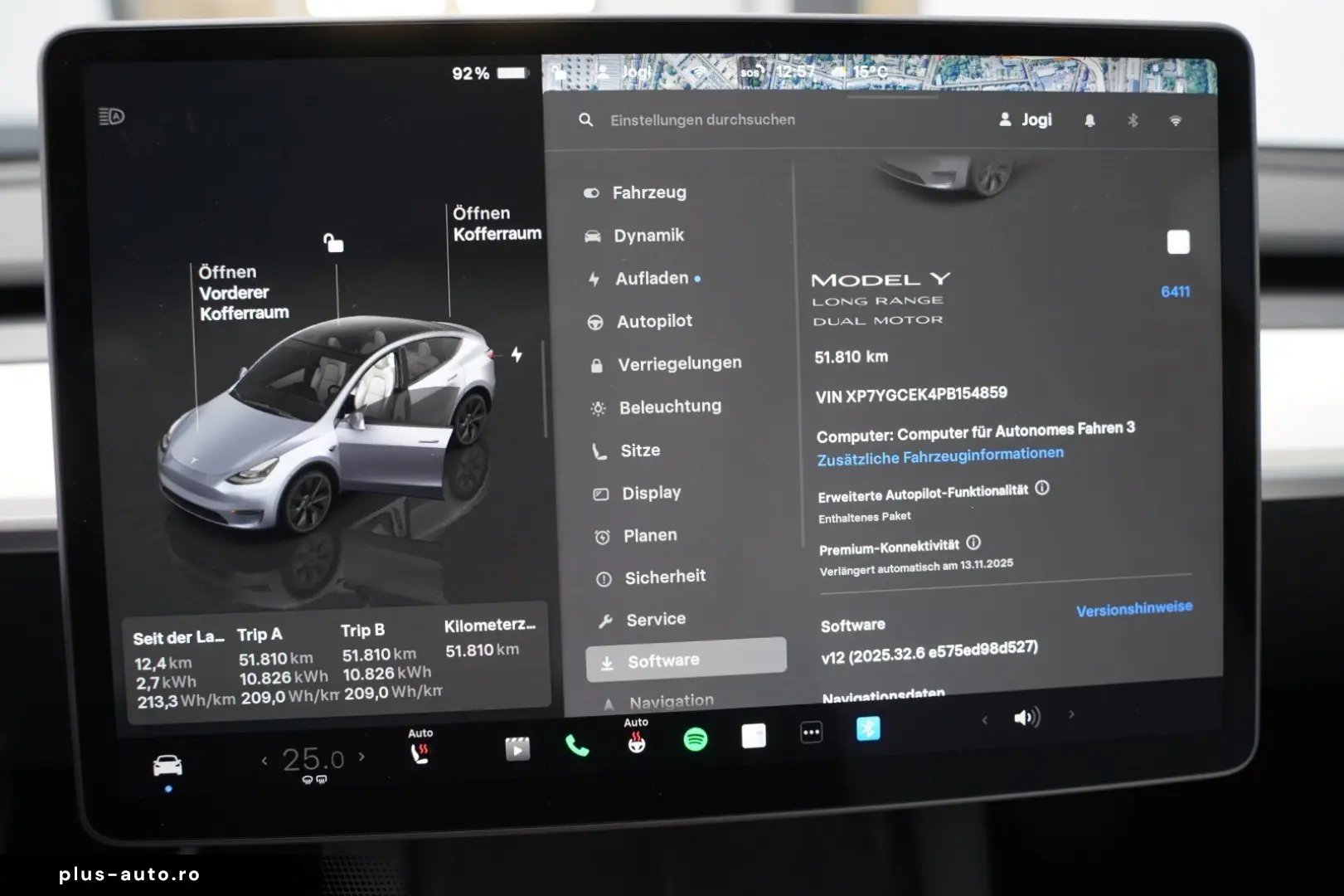 TESLA Model Y Long Range AWD  innen weiß EAP AHK 20-Zo