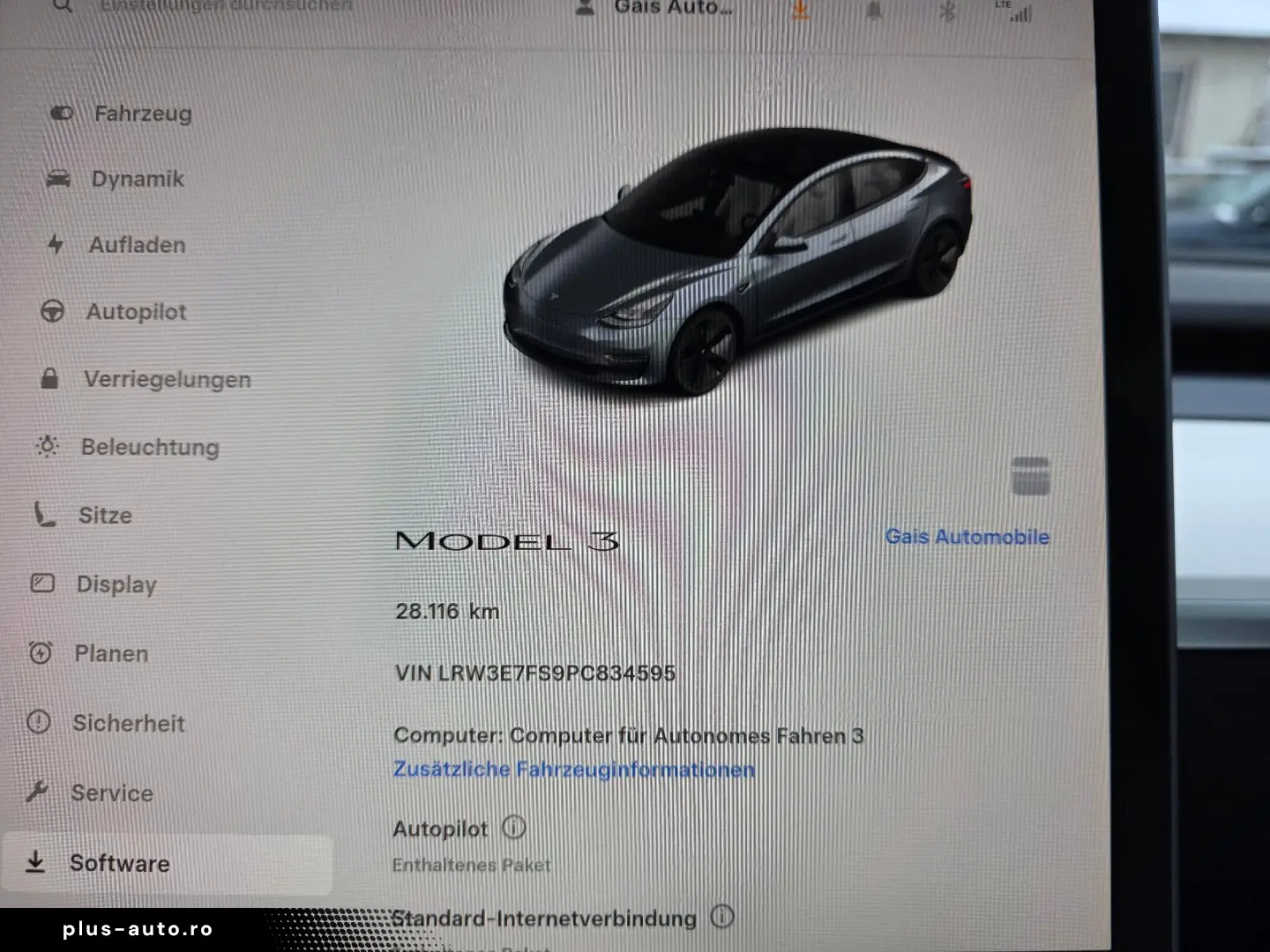 TESLA Model 3 RWD Ryzen! SoH 97%! 60 5 kWh! 28TKM! 1.H