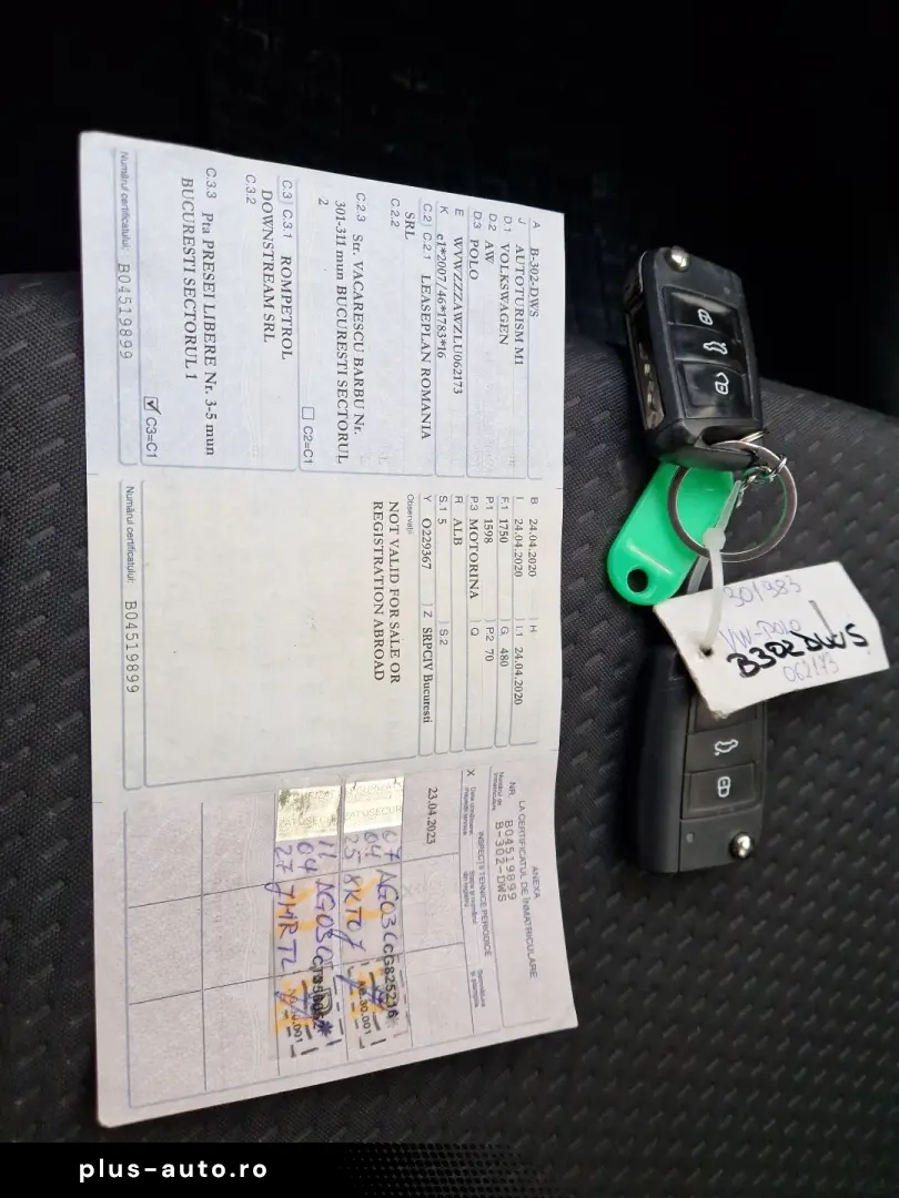 Volkswagen Polo Car Vertical curat Istoric service complet