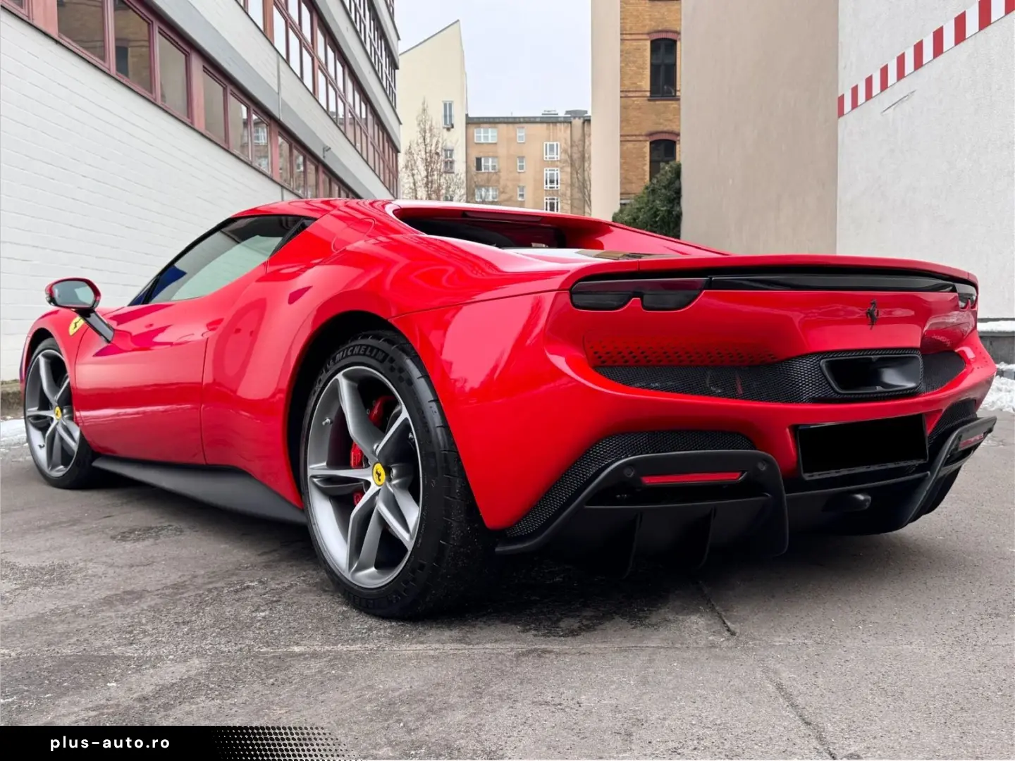 FERRARI 296 GTB CARBON-DAYTONA RACING LIFT JBL LCD-DISP