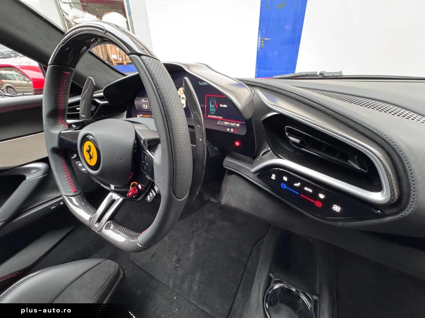 FERRARI 296 GTB CARBON-DAYTONA RACING LIFT JBL LCD-DISP